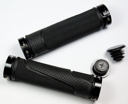 Awe AWEGrip™ Alloy BMX MTB Bike/Bicycle Handlebar Black Locking Grips