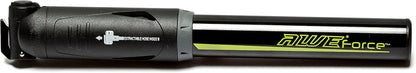 Awe 80 PSI CNC 6063 Alloy Mini Bike Pump Extractable Hose Dual Valve
