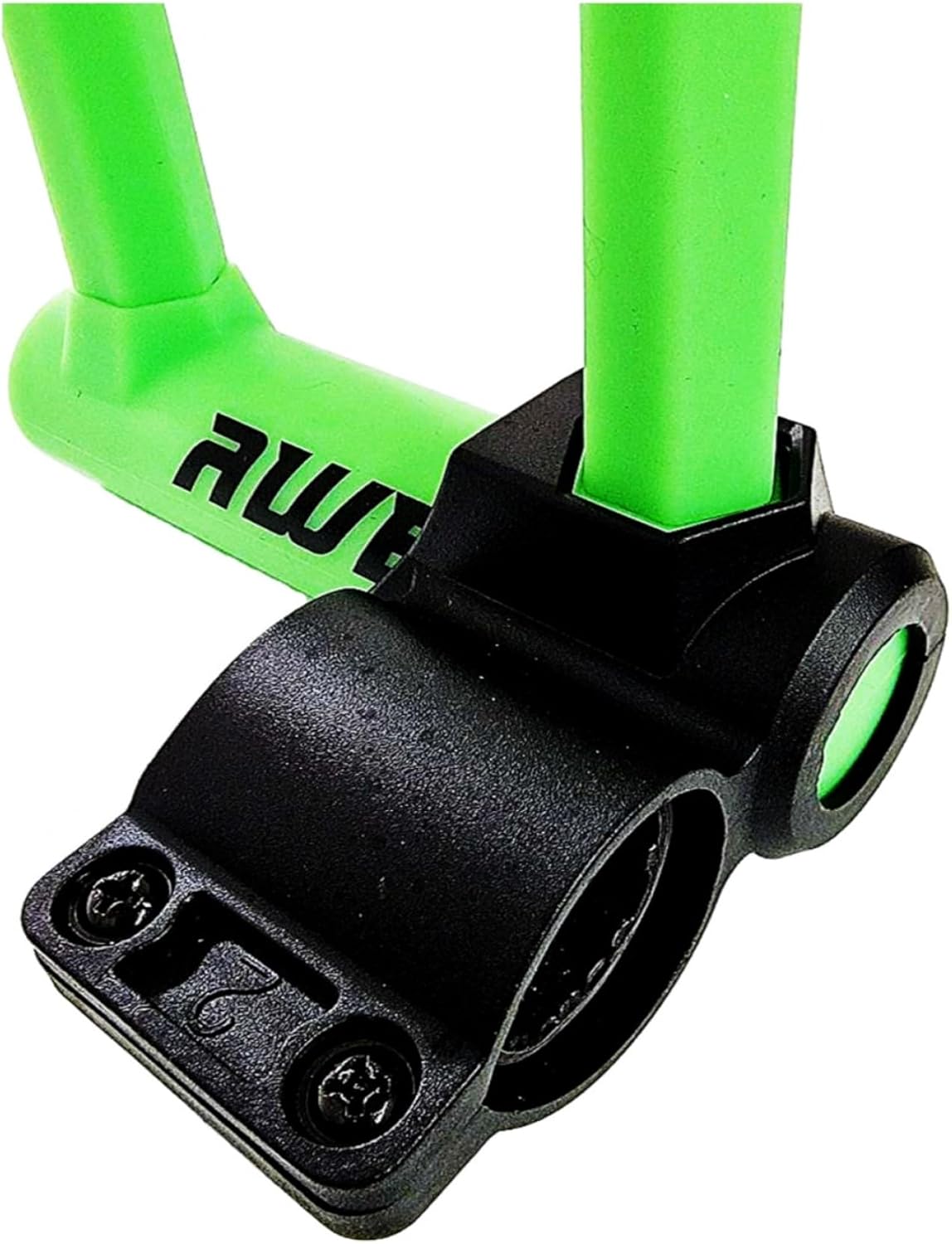 Awe Silicone Hardened Steel 130mm x 210mm Bike/Bicycle Shackle U Lock with Keys