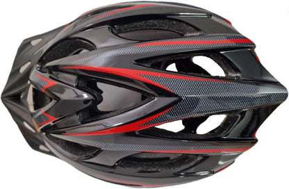 Sport Direct "Team Comp" 24 Vent Adult Bike Helmet Large 58-61cm Black/Red