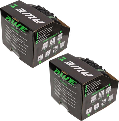 Awe 2 x AWERide Bike/E-Bike Folding Tyres 27.5" x 2.20" MTB Tyre 30 TPI