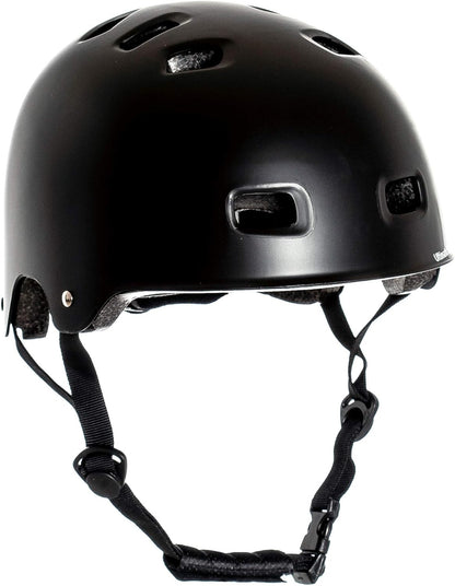 Sport Direct Adult BMX/Skateboard/Scooter/Bike Helmet Medium 55-58cm Black