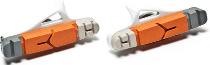 Awe White Cassette Road 55mm Brake Blocks Grey/Orange/White