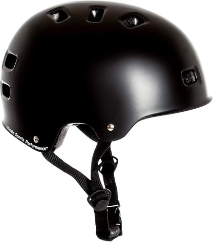 Sport Direct Adult BMX/Skateboard/Scooter/Bike Helmet Medium 55-58cm Black