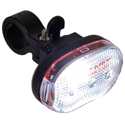 SMART 1 x Superbright White SMD LED 15 Lumens Battery Front Bike/Bicycle Light