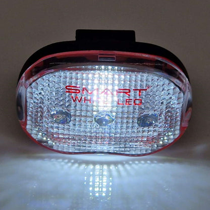 SMART 1 x Superbright White SMD LED 15 Lumens Battery Front Bike/Bicycle Light