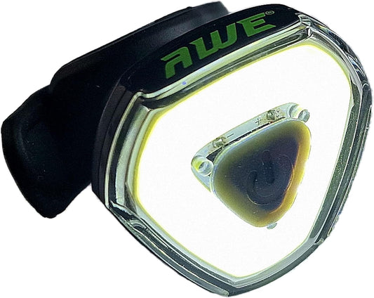 Awe Alert 100 Lumens 18 COB LED's USB 2.0 Rechargeable Front Bike Light