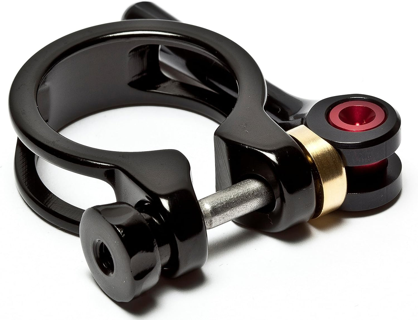Awe CNC 6061 Alloy Seat Clamp & CNC 7075 Alloy Quick Release Lever 31.8mm Black