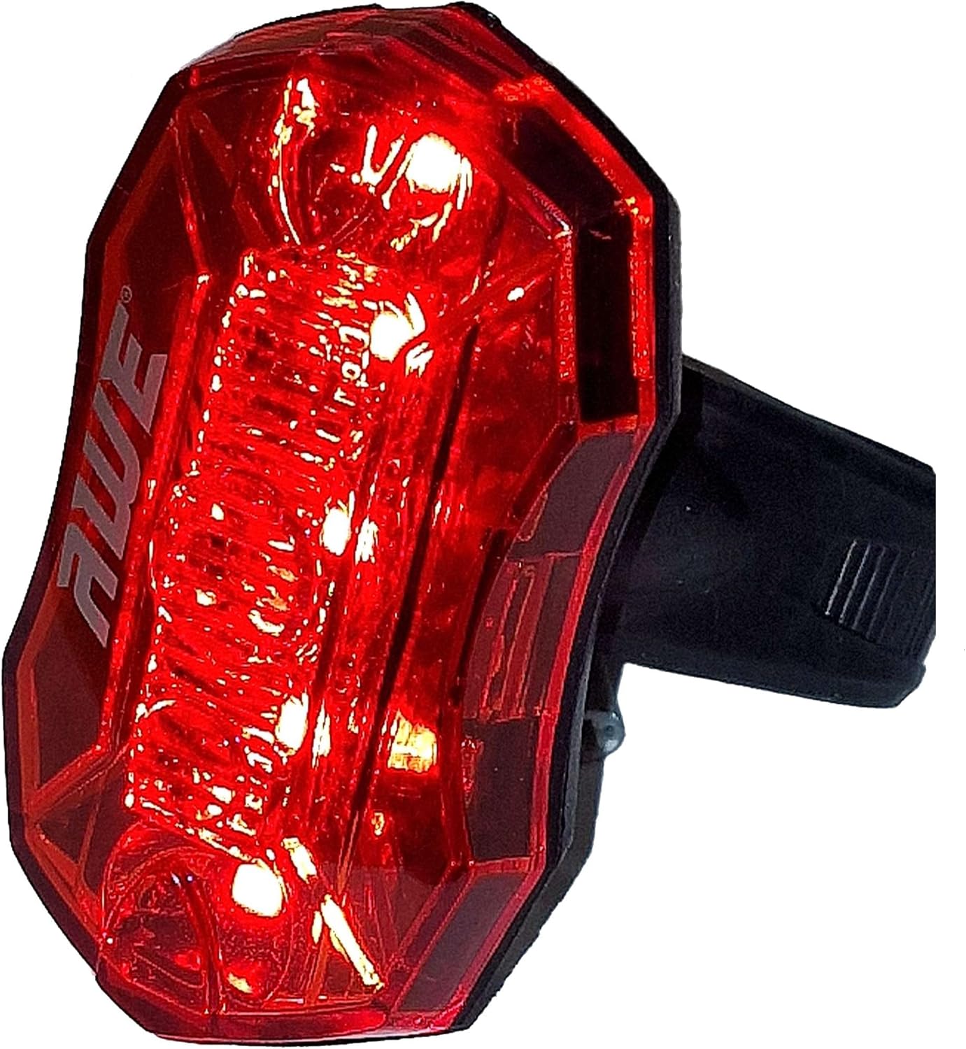Awe Strobe 5 Diode SMD LEDs Rear Bike Light Inc: 2 x AAA Batteries