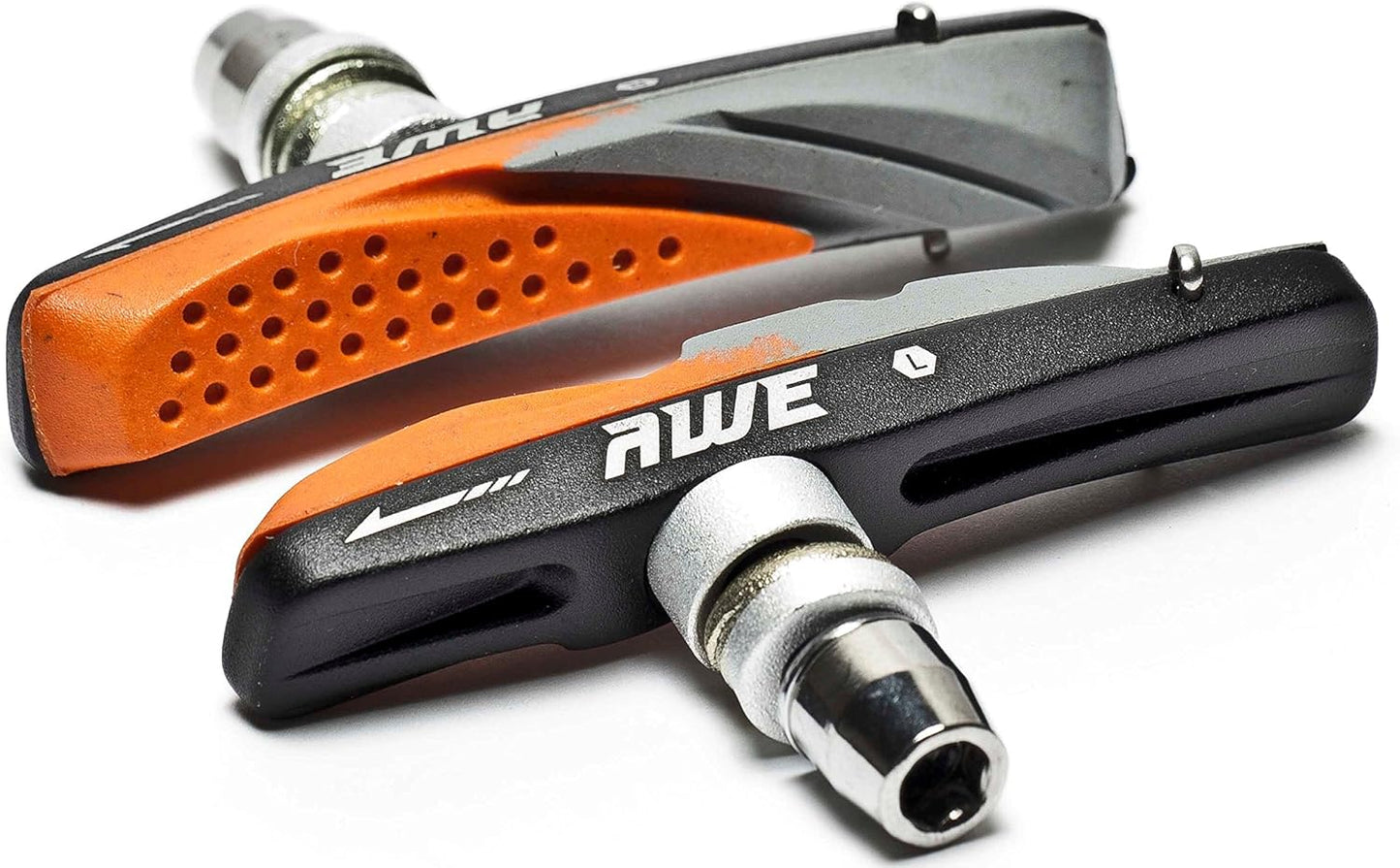 Awe Two Tone Contour Design 72mm Brake Pads Grey/Orange