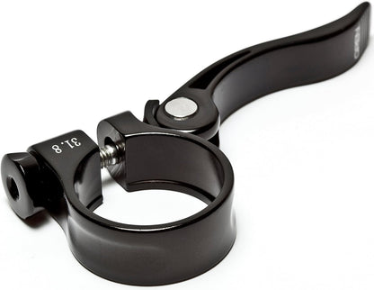 Awe 6061 Alloy Lightweight Quick Release Seat Clamp 31.8mm Diameter Black