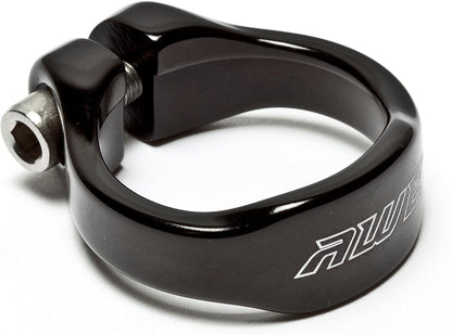 Awe 6061 Alloy Lightweight Seat Clamp & Bolt 31.8mm Diameter Black