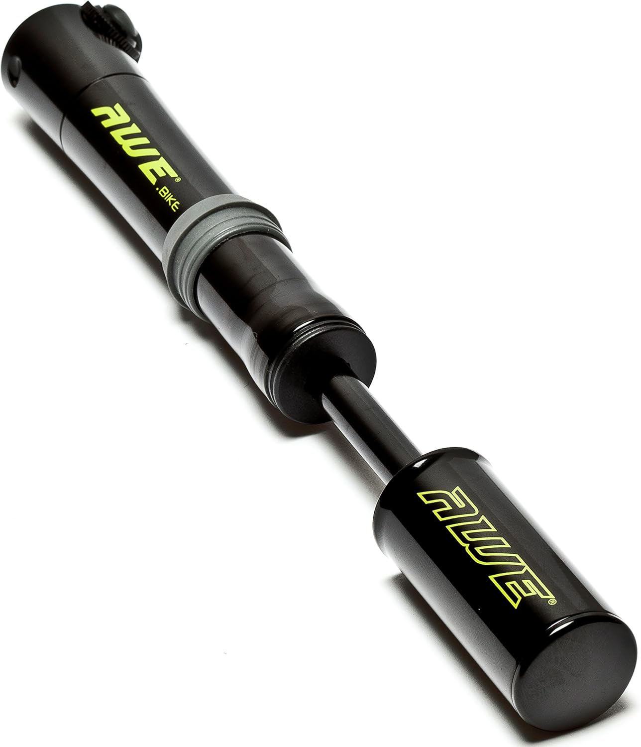 Awe 80 PSI CNC 6063 Alloy Mini Bike Pump Schrader/Presta Valve