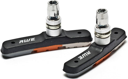 Awe Triple Contour V 72mm Brake Pads Grey/Orange/White