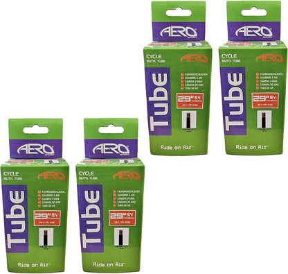 Awe 4 x Butyl Rubber 29" x 1.75-2.25 Inner Tube 500%* Extra Ride Time Schrader Valve