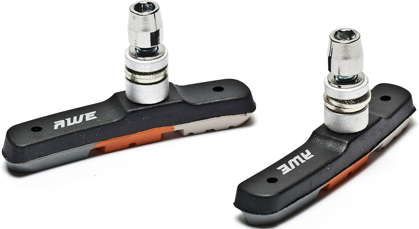 Awe Triple Contour V 72mm Brake Pads Grey/Orange/White