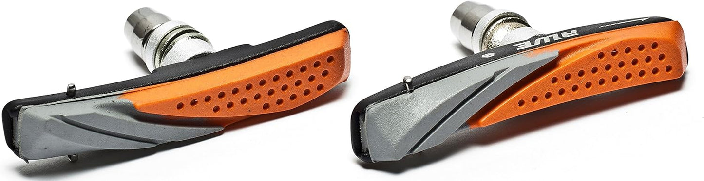 Awe Two Tone Contour Design 72mm Brake Pads Grey/Orange