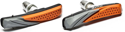 Awe Two Tone Contour Design 72mm Brake Pads Grey/Orange