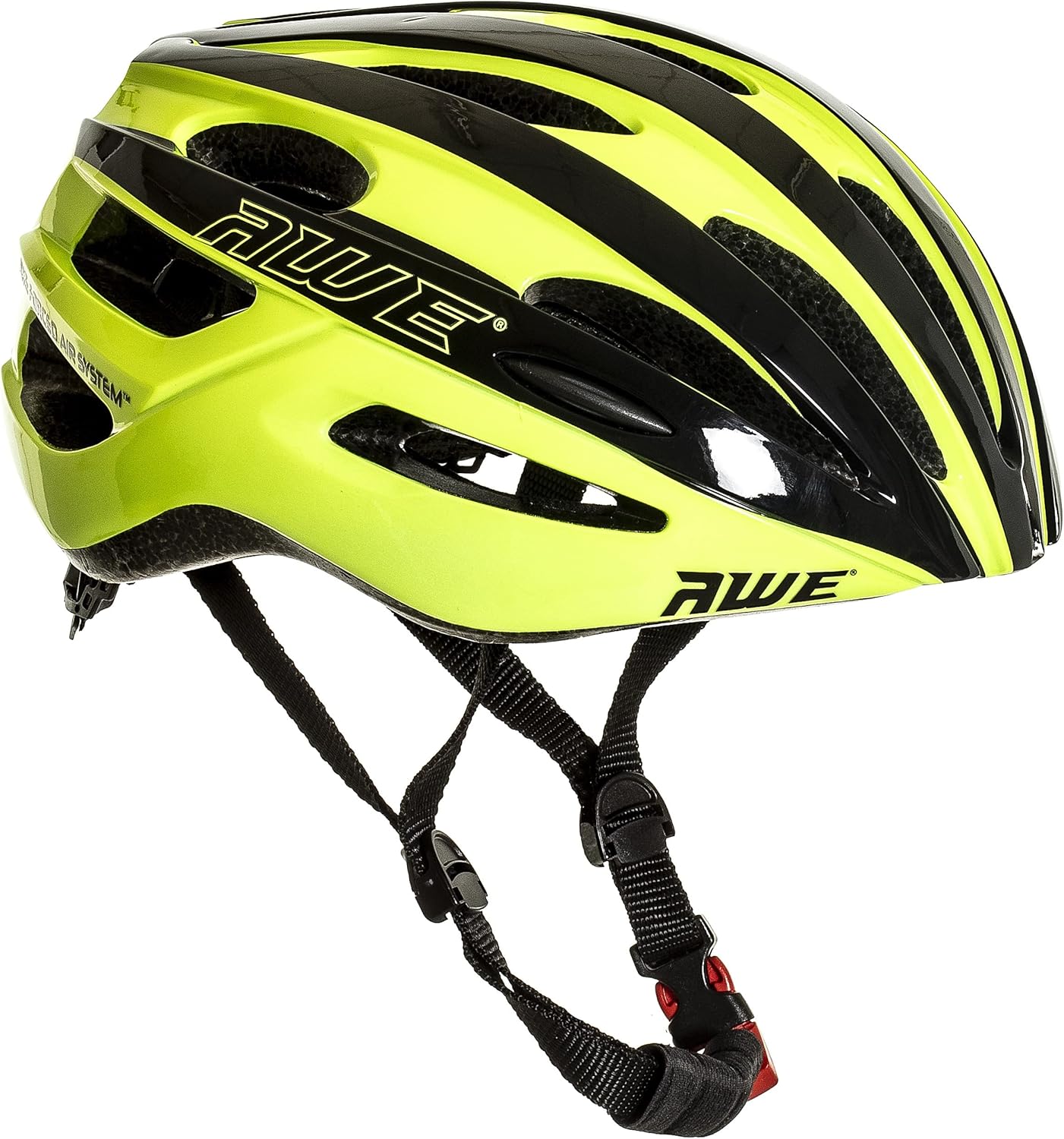 AweSprint In Mould Adult Bike Helmet Medium 55-58cm Black/Neon