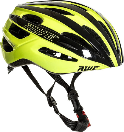 AweSprint In Mould Adult Bike Helmet Medium 55-58cm Black/Neon