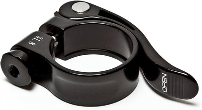 Awe 6061 Alloy Lightweight Quick Release Seat Clamp 31.8mm Diameter Black