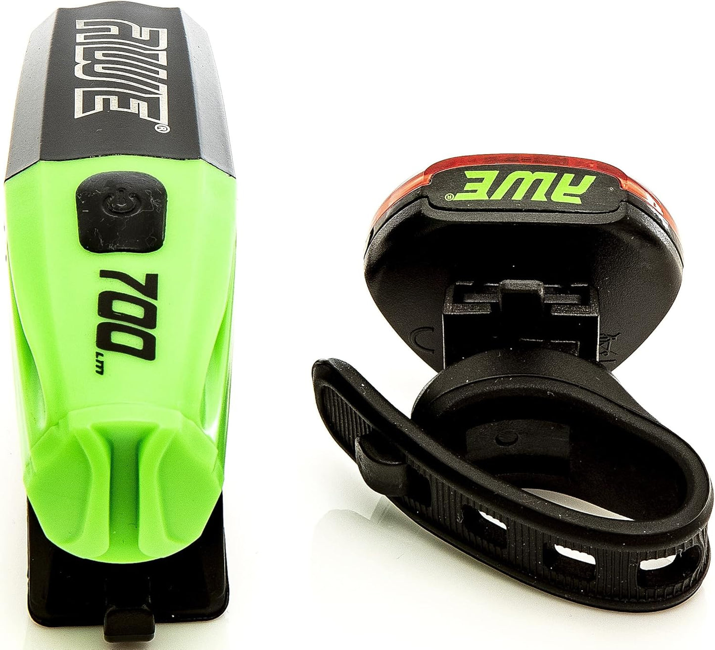 Awe Fire 730 Lumens USB Rechargeable Bike Front/Rear Light Set