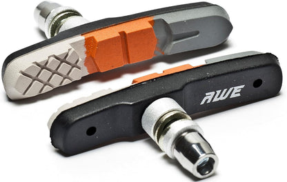 Awe Triple Contour V 72mm Brake Pads Grey/Orange/White