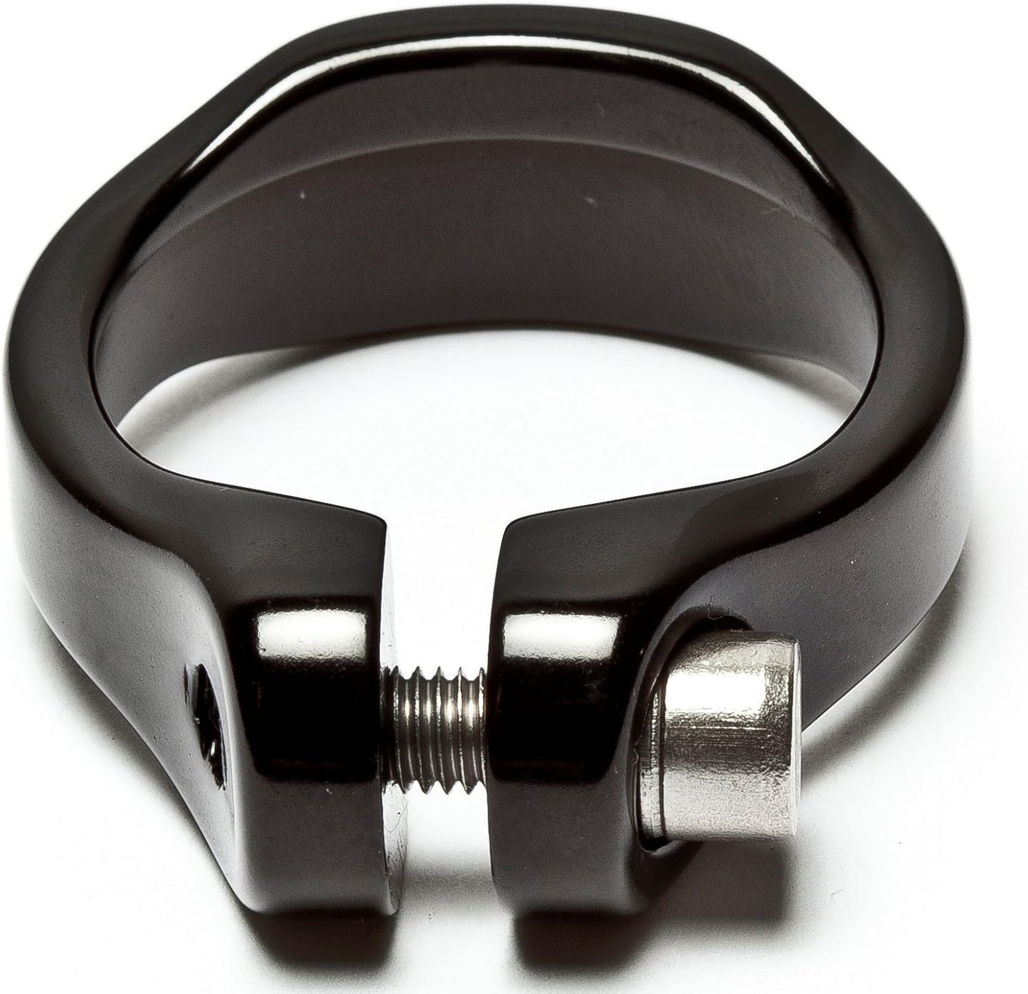 Awe 6061 Alloy Lightweight Seat Clamp & Bolt 31.8mm Diameter Black