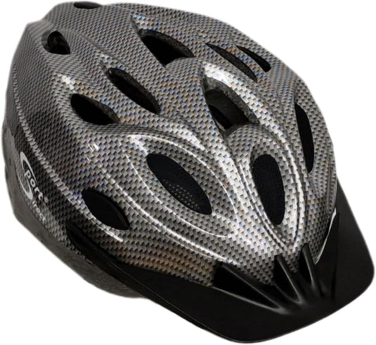 Sport Direct 18 Vent Adult Bike Helmet Large 58-61cm Graphite