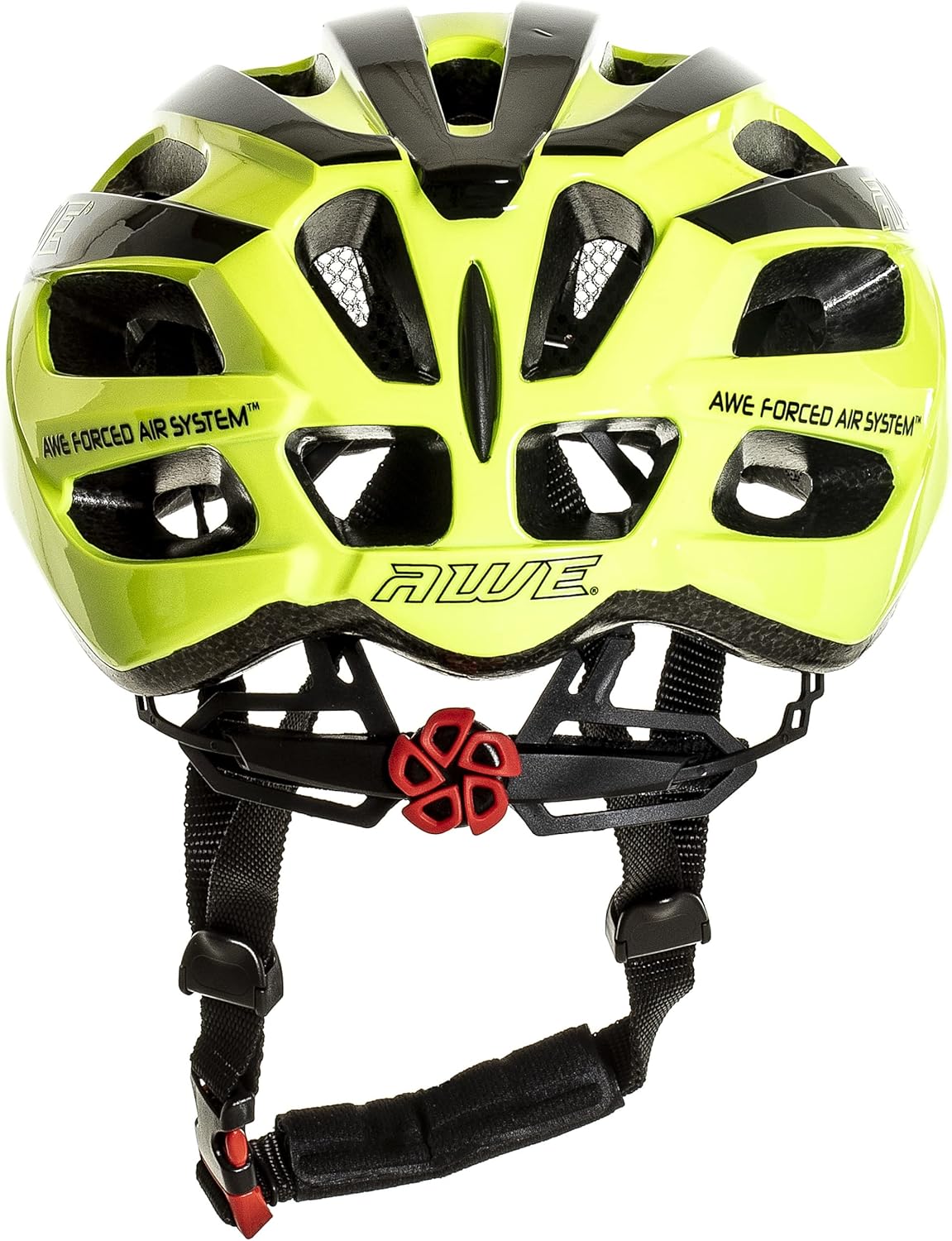 AweSprint In Mould Adult Bike Helmet Medium 55-58cm Black/Neon