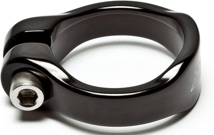 Awe 6061 Alloy Lightweight Seat Clamp & Bolt 31.8mm Diameter Black