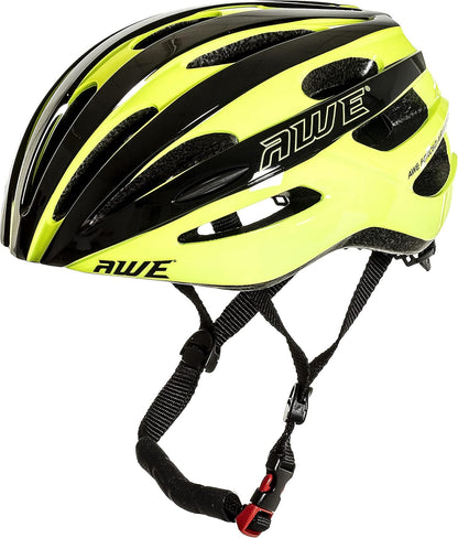 AweSprint In Mould Adult Bike Helmet Medium 55-58cm Black/Neon