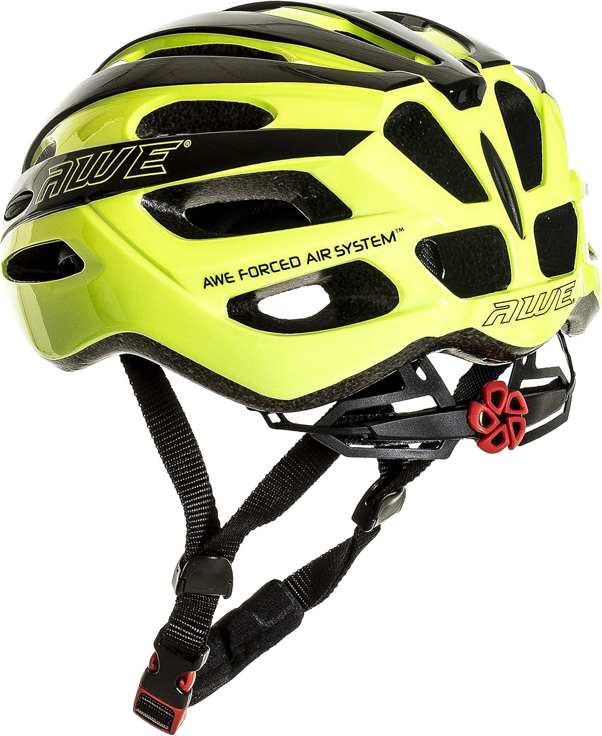 AweSprint In Mould Adult Bike Helmet Medium 55-58cm Black/Neon