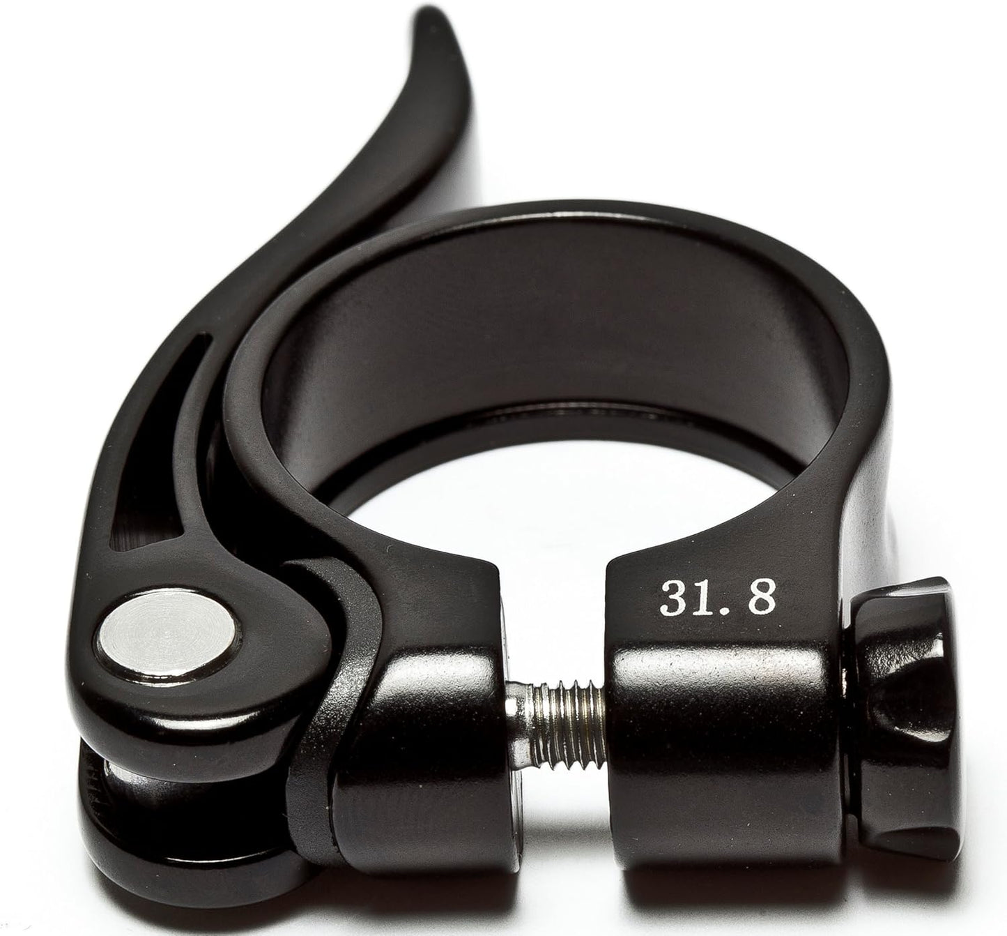 Awe 6061 Alloy Lightweight Quick Release Seat Clamp 31.8mm Diameter Black