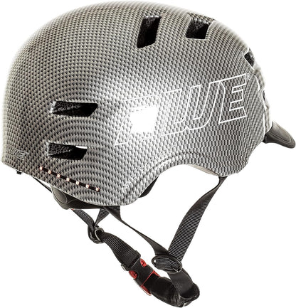 AweTech In Mould Adult LED USB Bike Helmet Large 58-61cm Graphite