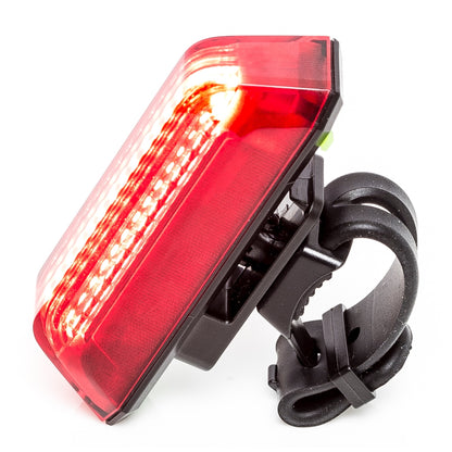 Awe Alarm 30 Lumens 15 x AWE LEDs 80 Decibel Alarm USB Bike Rear Light