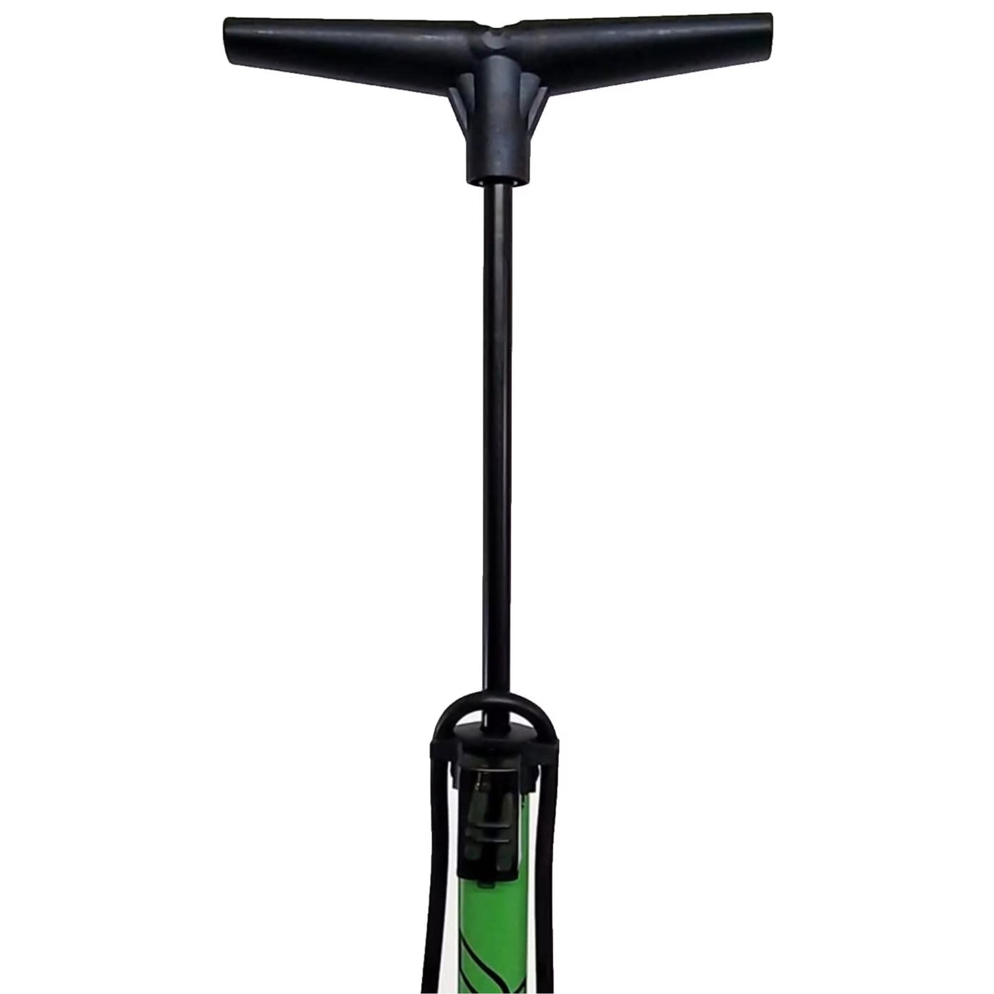 Awe 160 PSI Heavy Duty Steel Track Floor Pump With Gauge Dual Valve