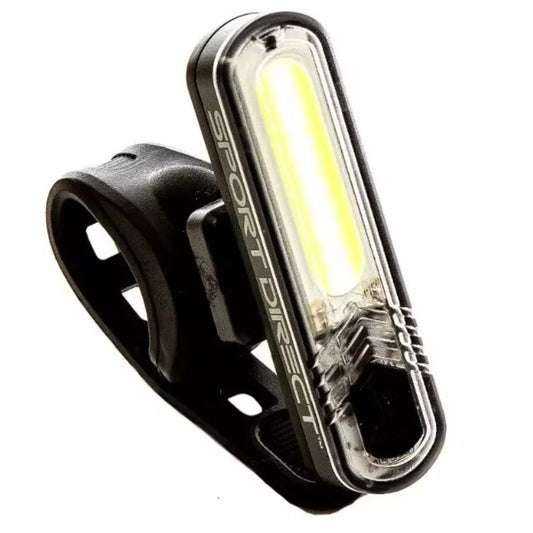 Sport Direct 100 Lumens 10 x COB LEDs USB Rechargeable Front Bike Light