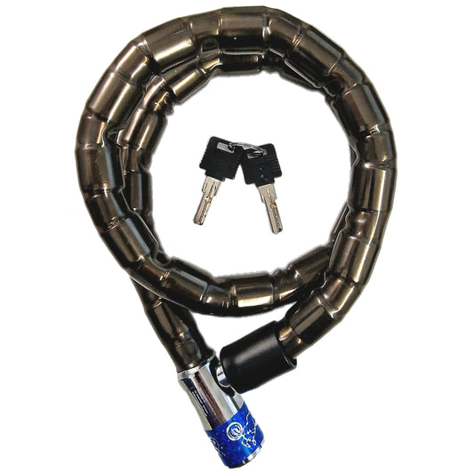 Armoured Steel Bike Cable Bike Lock 24mm x 1000mm Inc 2 keys