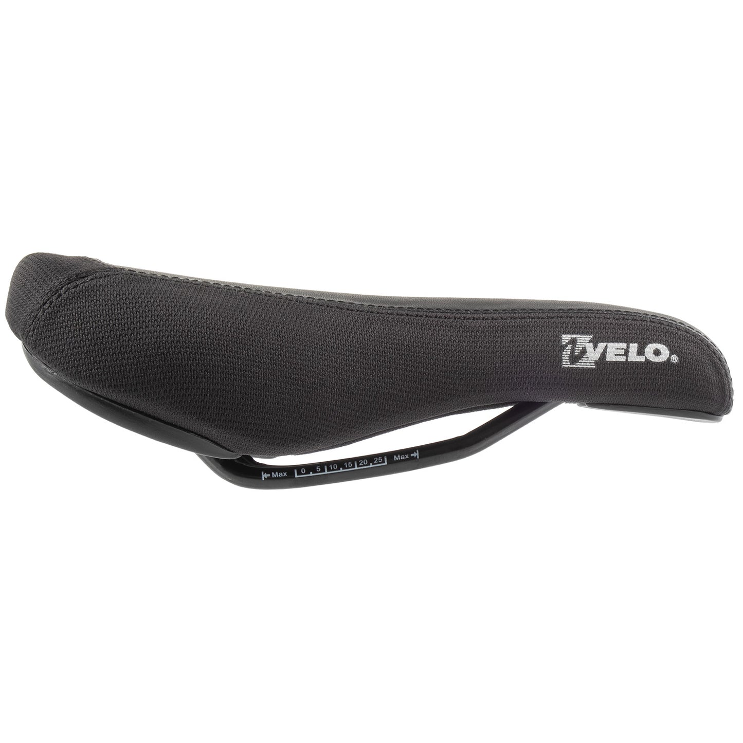 Abrasion Protection 137mm BMX/Freestyle Saddle Steel Rail - Black