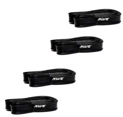 Awe 4 x Butyl Rubber 26" x 1.75-2.125 Inner Tube 500%* Extra Ride Time Schrader Valve