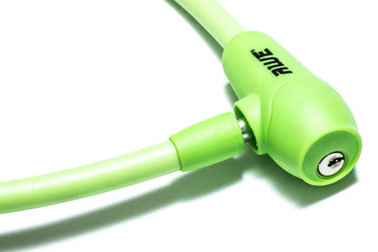 Awe Silicone 600mm x 12mm Bike/Bicycle Hardened Steel Automatic Cable Lock with Keys