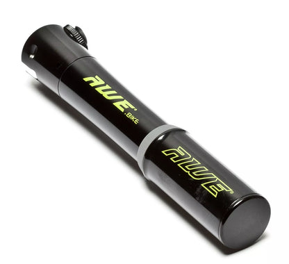 Awe 80 PSI CNC 6063 Alloy Telescopic Mini Bike Pump Schrader/Presta Valve