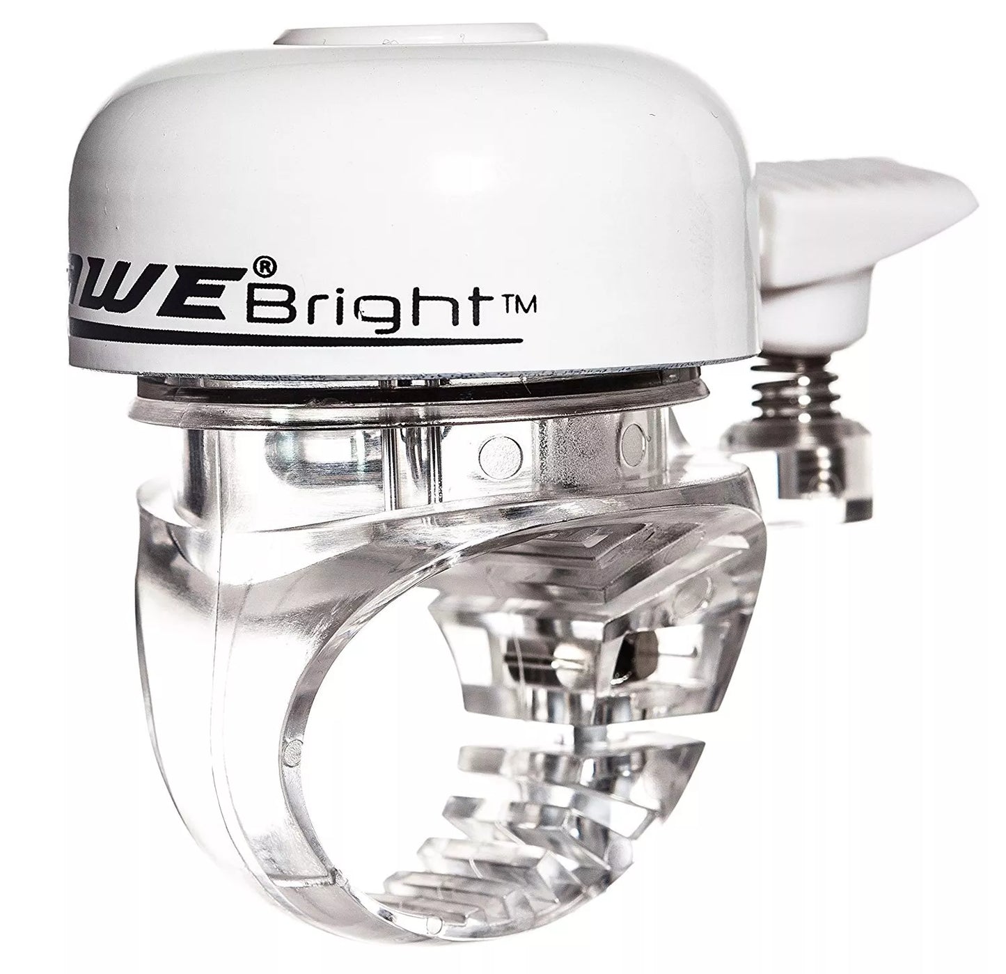 Awe AWEBright® LED Light Bicycle/Bike Bell White