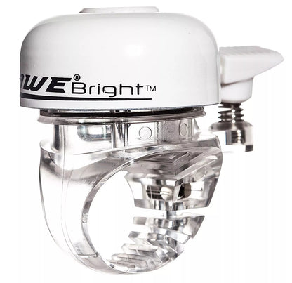 Awe AWEBright® LED Light Bicycle/Bike Bell White