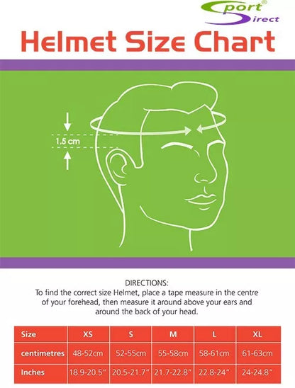 Sport Direct "Dig It" Blue Digger Kids Bike Helmet Extra Small 48-52cm