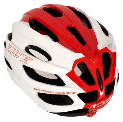 AweSprint In Mould Adult Bike Helmet Medium 55-58cm White/Red