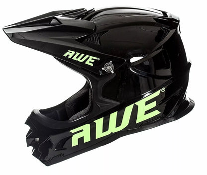 AweBlast 16+/Adult BMX/Downhill/Full Face/Enduro Bike Helmet 56-58cm Black
