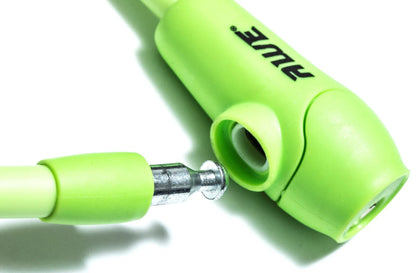 Awe Silicone 600mm x 12mm Bike/Bicycle Hardened Steel Automatic Cable Lock with Keys