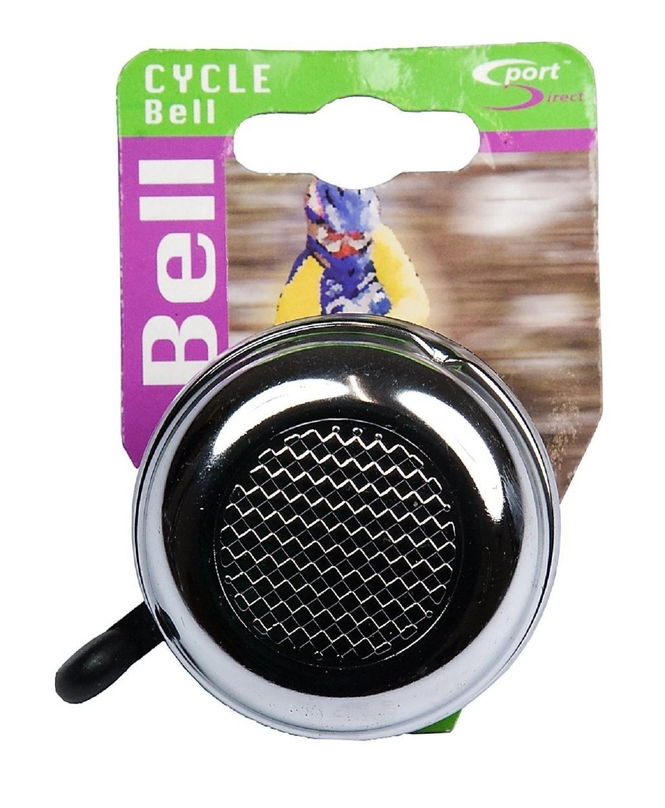 Sport Direct Bicycle Bike Silver Chrome Cycle Bell